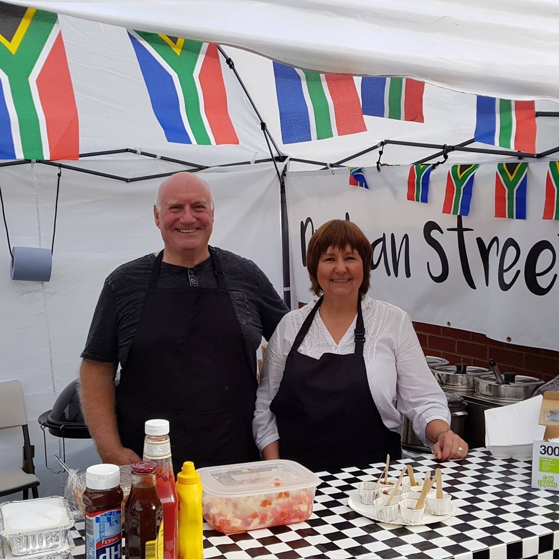Durban Street Food owners Dave and Charmaine Mace