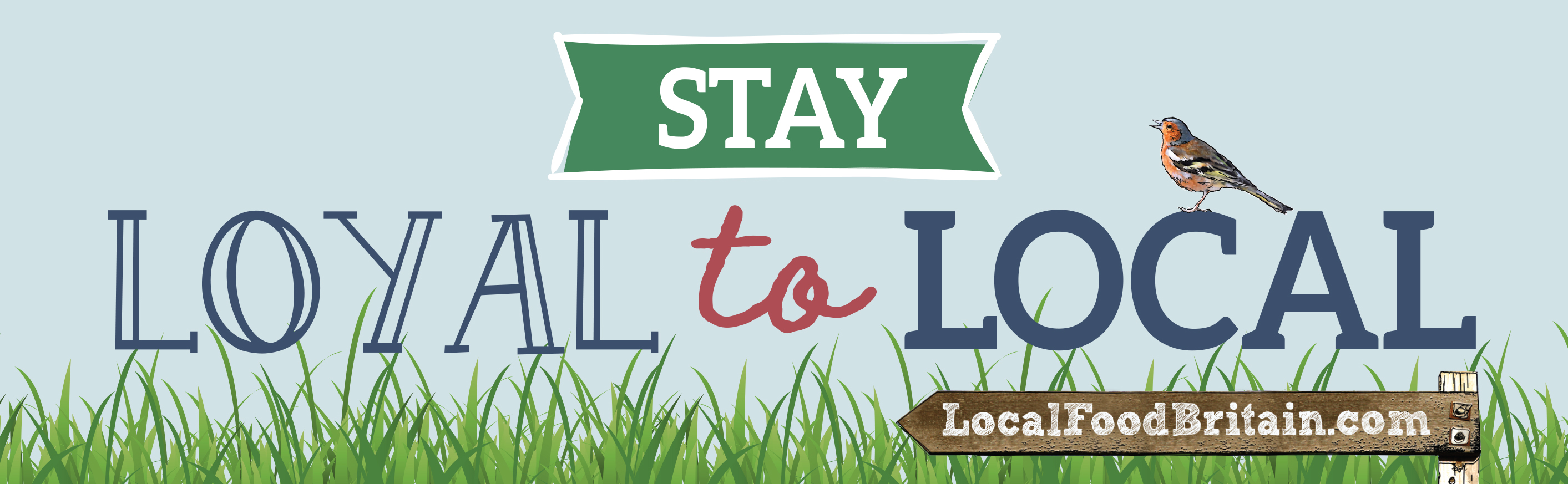 Stay Loyal to Local campaign logo