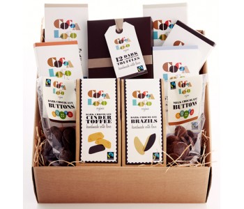 Cocoa Loco Toffee, Brazils and Chocolate Buttons, Local Food Sussex