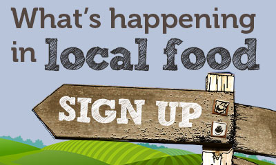 sign up for local food updates