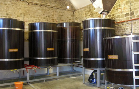 Langham Brewery fermenters