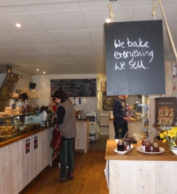 Interior of Chalk Hills Bakery Cafe, Reigate | Local Food Surrey