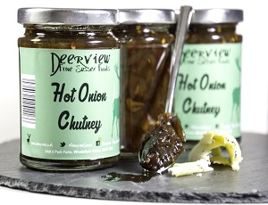 Deerview Hot Onion Chutney / Local Food Sussex