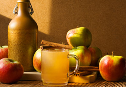 Local Dorset Ciders with Apples