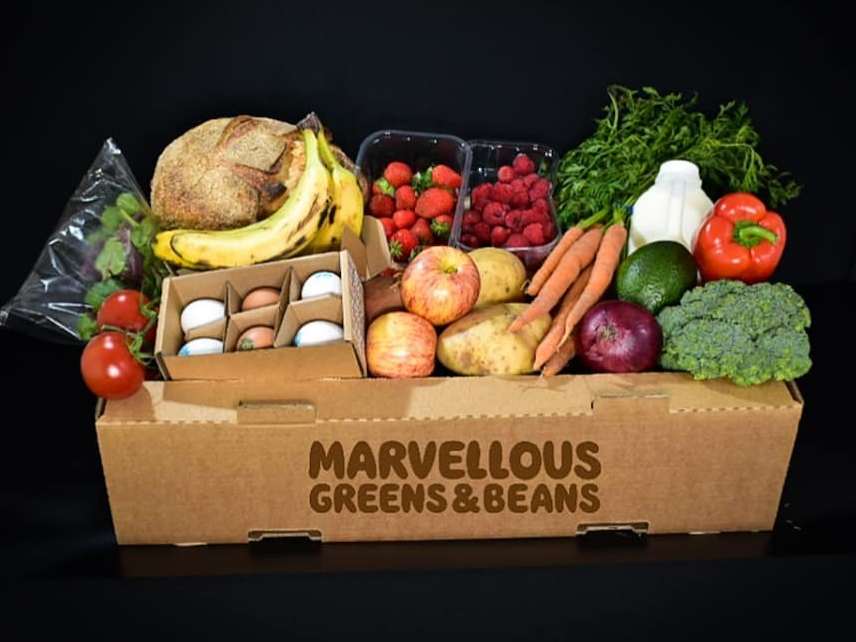Marvellous Greens and Beans fruit and veg box delivery in London
