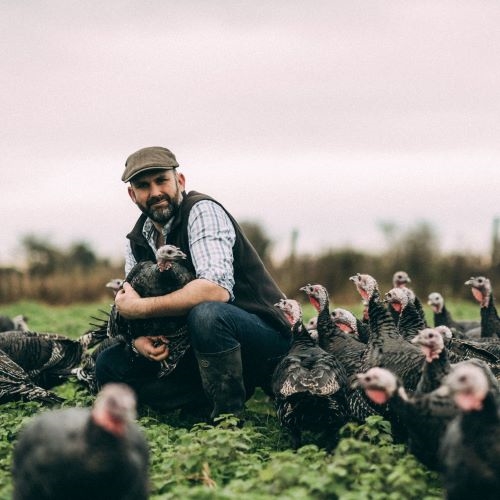 Adrian Joy of Bramble Farm Turkeys