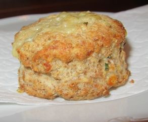 Wholewheat cheese and chive scones recipe