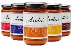 The Anila's Authentic Sauce range Surrey