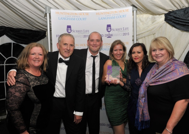 Garsons Farm Shop wins Best Independent Retailer at the Surrey Life Food and Drink Awards 2015