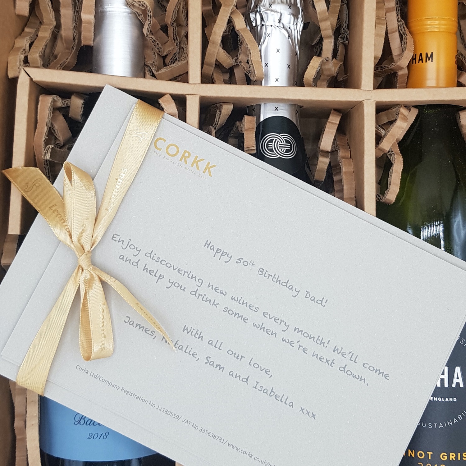 Mixed wine gift case from Corkk, Canterbury, Kent