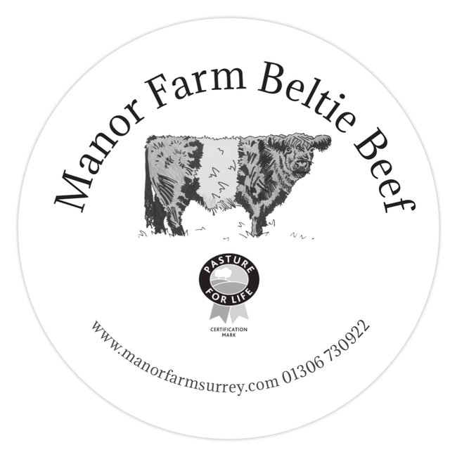 Manor Farm beef at Wotton in 