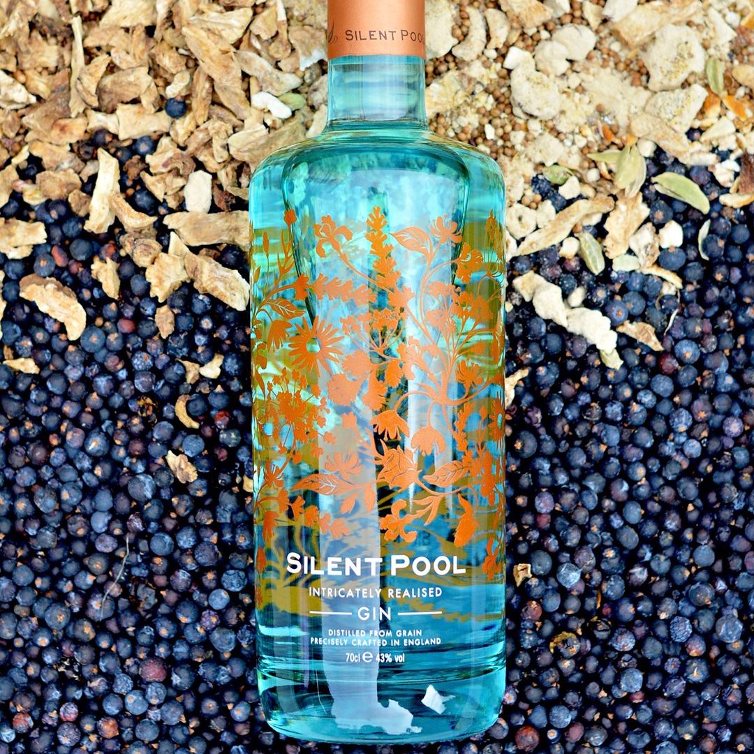 Silent Pool Distillers' flagship gin from Surrey