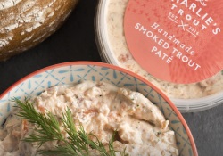 Charlie's Trout oak smoked trout pate