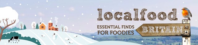 Christmas local food logo